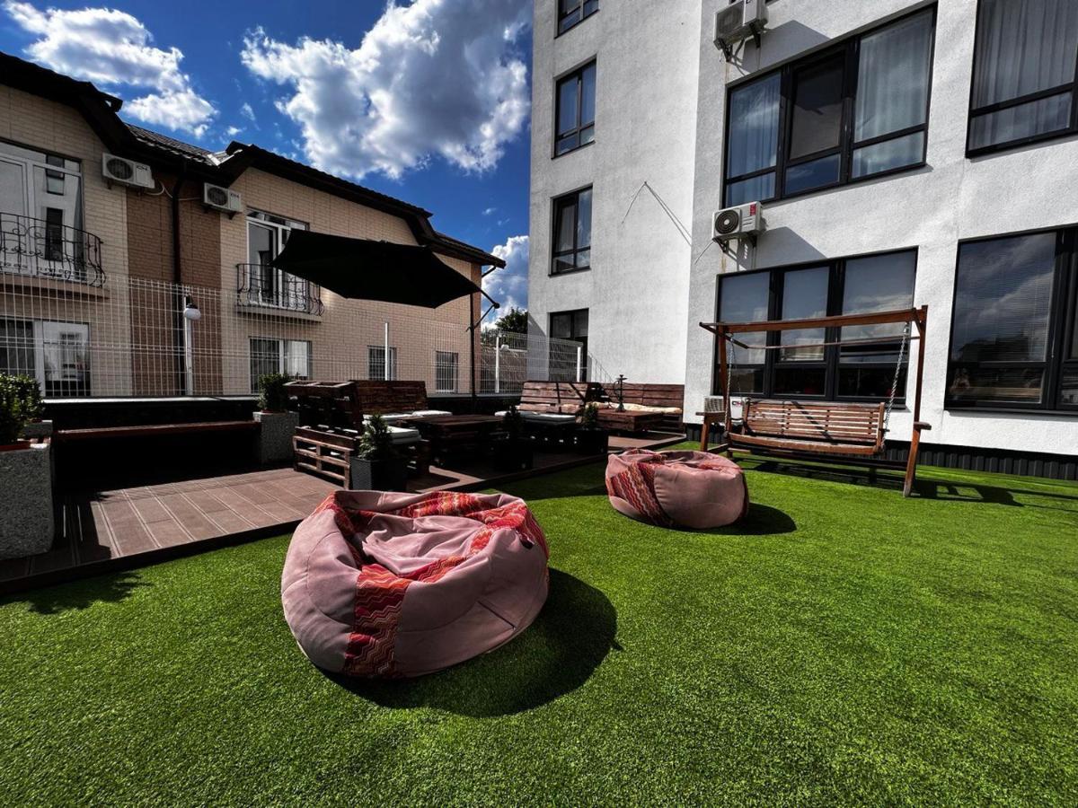 Nyvky Like Home - Studio - Apt 21 เคียฟ ภายนอก รูปภาพ